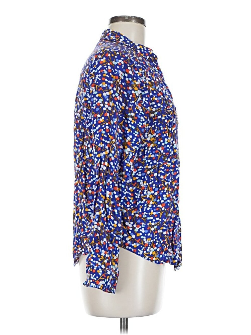 Conversations by Anthropologie Colloquial Pop Potpourri Floral Button Down Shirt - Picture 5 of 7